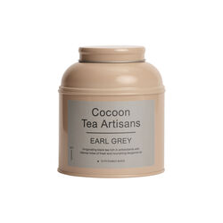 Tea Caddy, earl grey, Cocoon Tea Artisans