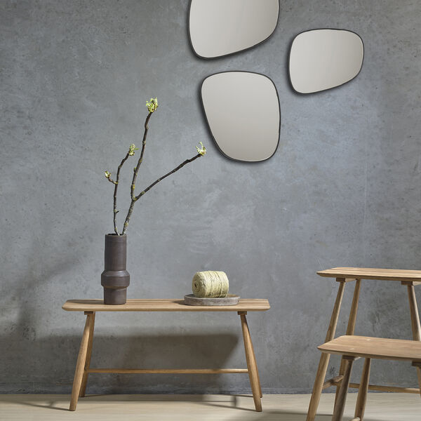 Rost vase, mørk brun, Villa Collection