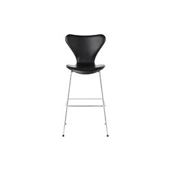 Serie 7™ 3197 fuldpolstret barstol, Essential sort, Fritz Hansen