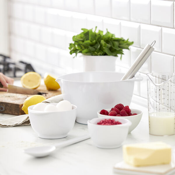 NEW Margrethe røreskål, hvid, Rosti