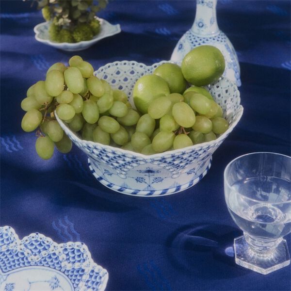 Musselmalet Helblonde Frugtkurv, Royal Copenhagen