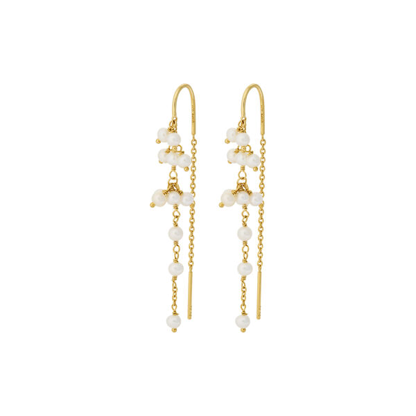 Ocean Treasure ørekæder, guld, Pernille Corydon Jewellery