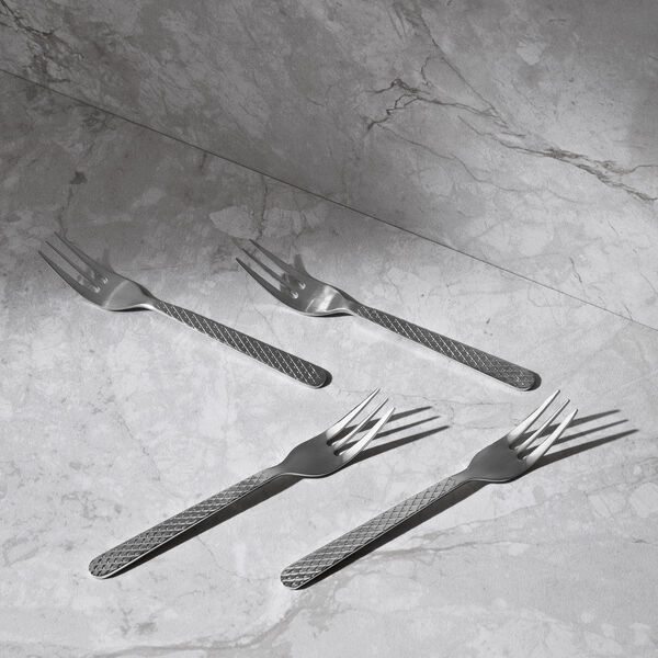 Rhombe Kagegaffel 4 stk., Lyngby Porcel&aelig;n