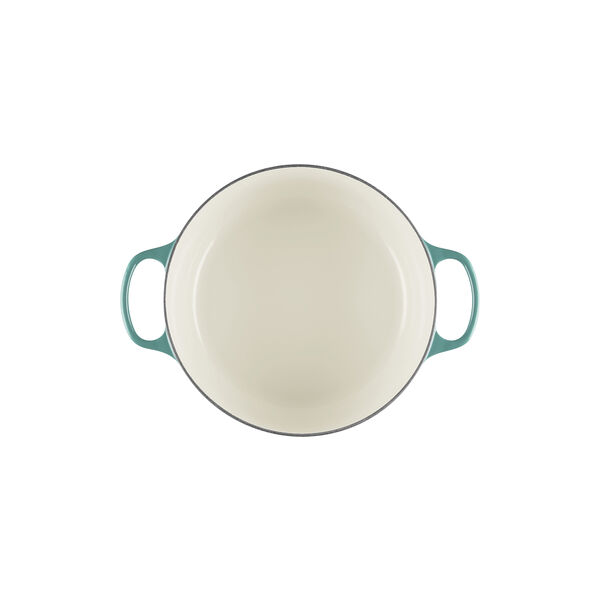 Signature rund gryde &Oslash; 28 cm, bleu riviera, Le Creuset