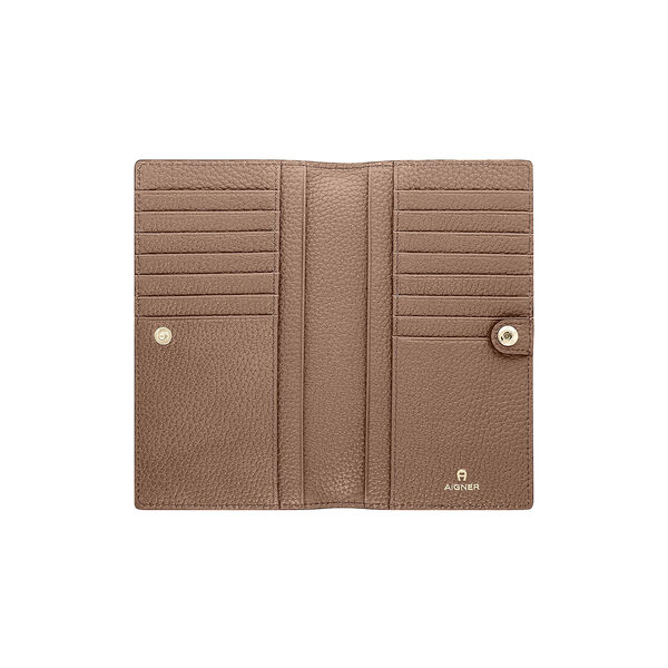 Delia bill and card case, oat beige, Aigner