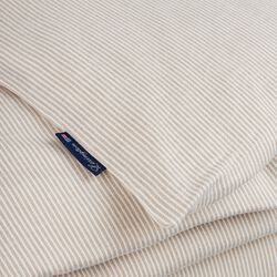 Lyocell Flannel Bed Set, beige/white, Lexington