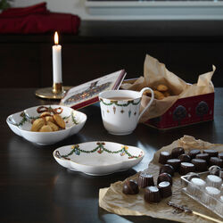 Stjerne Riflet jul fad 17,5 cm, Royal Copenhagen