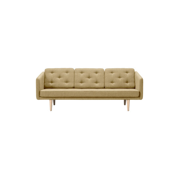 No. 1 3-pers. sofa, Fiord 422/lakeret eg, Fredericia Furniture