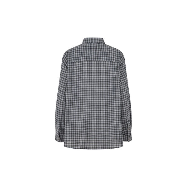 Dorotheamd shirt, grey check, Modstr&ouml;m
