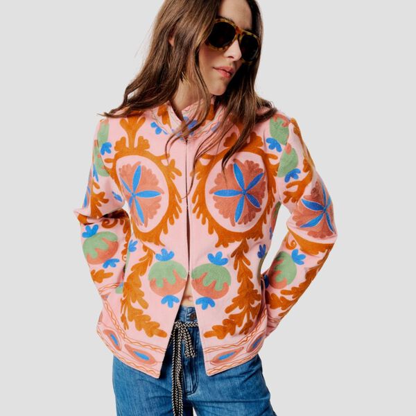 Claudia Jacket, coral blush, Moliin