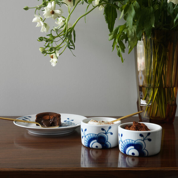 Bl&aring; Mega Riflet souffle sk&aring;l 20 cl, 2 stk, Royal Copenhagen