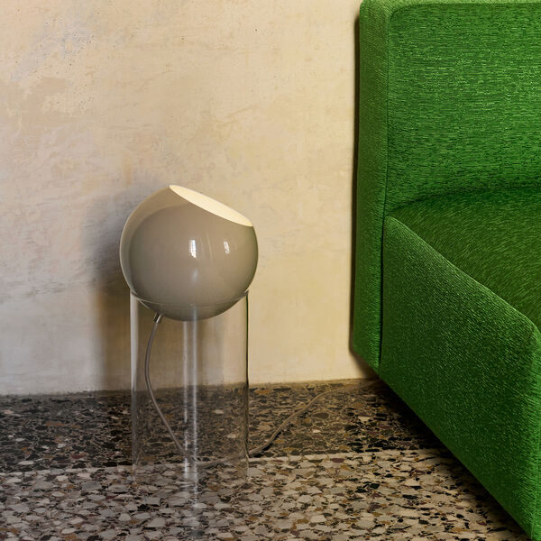 Topan VP14 Floor Lamp, grey beige, &Tradition