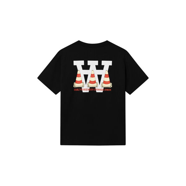 WWAce T-shirt, black, Wood Wood