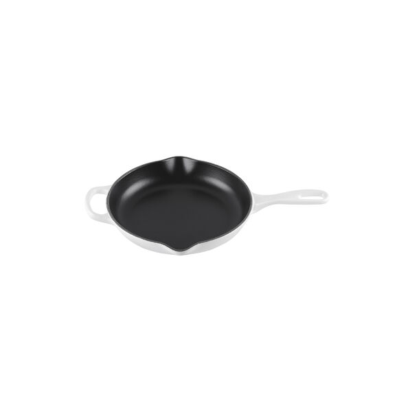 Signature st&oslash;bejern stegepande &Oslash; 23 cm, white, Le Creuset