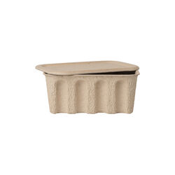 Paper Pulp Box 2 pcs, brown, ferm LIVING
