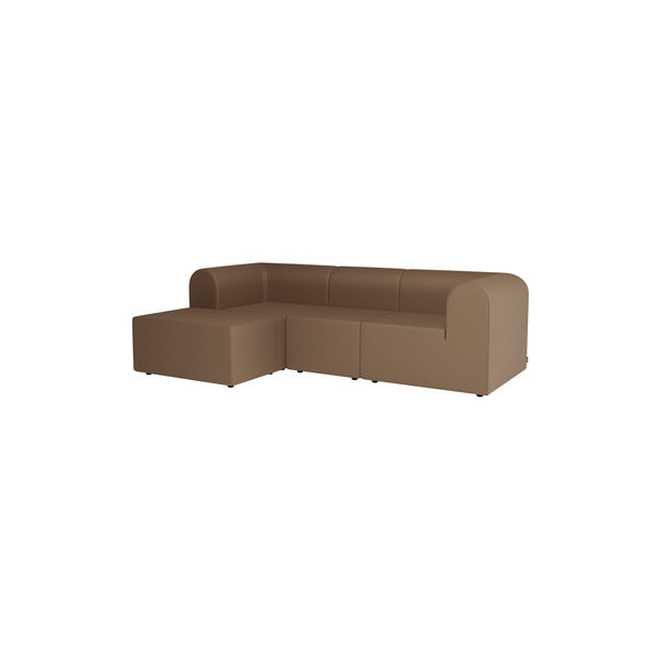 Paradigm 3-personers sofa med puf, Hero 242, Montana Furniture
