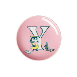 Alfabet lille tallerken Y, Moomin Arabia