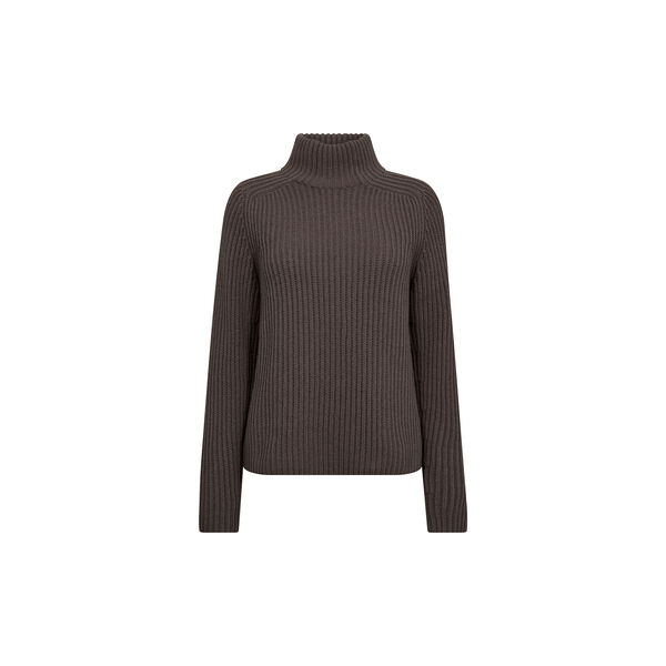 MMThyra Highneck Knit, falcon, MOS MOSH