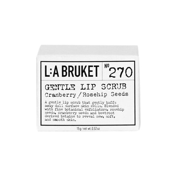 No. 270 Lip Scrub, cranberry/rosehip seed, L:a Bruket