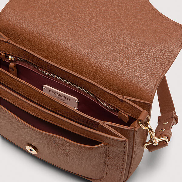 Coccinelle C-Me, cognac Coccinelle C-Me, cognac, Coccinelle