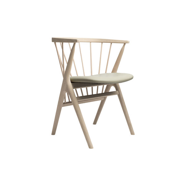 Sibast No 8 spisestol, white oiled oak/light grey Sibast No 8 spisestol, white oiled oak/light grey, Sibast Furniture
