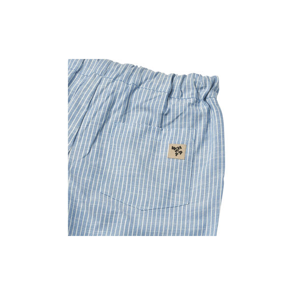 Trousers Sasha, dark blue stripe, Wheat