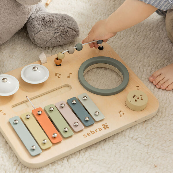 Musik aktivitetspanel, Sebra