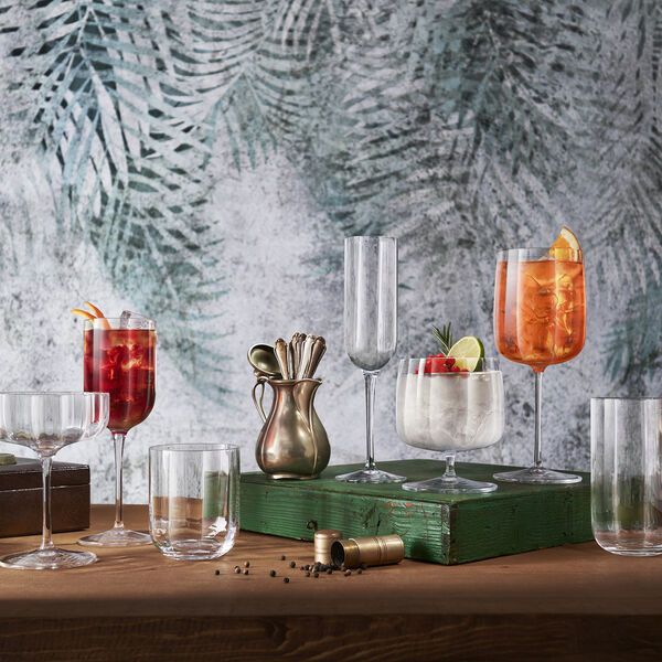 Jazz champagnesk&aring;l 4 stk., Luigi Bormioli