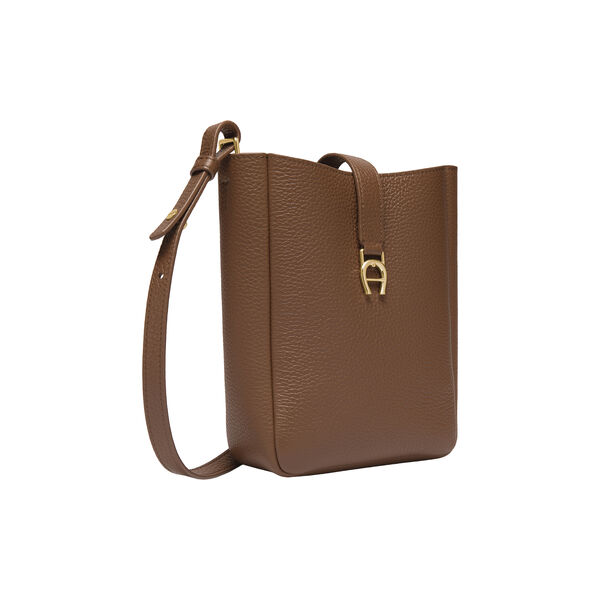 Zaira Pouch | Saddle Brown | H&aring;ndtaske, Aigner