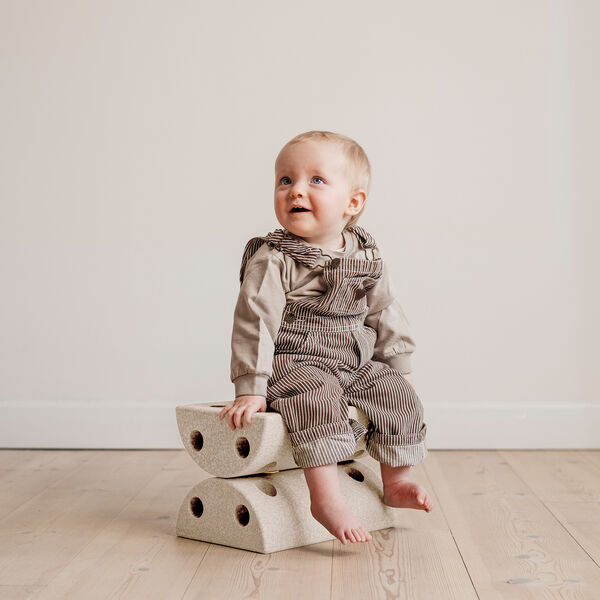 B&oslash;rneskammel, sand grey/honey yellow, MODU