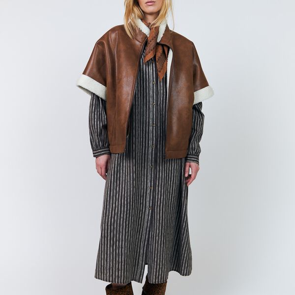 SamaLL Coat SL, brown, Lollys Laundry