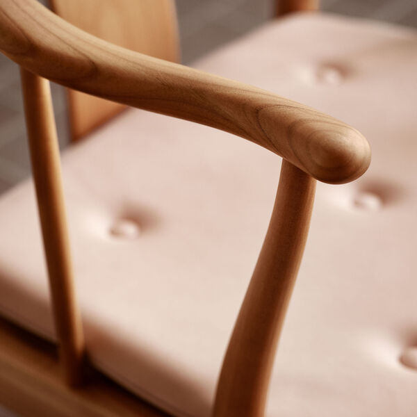 Kinastolen™ 80-års jubilæumsudgave, oiled cherry/natural, Fritz Hansen
