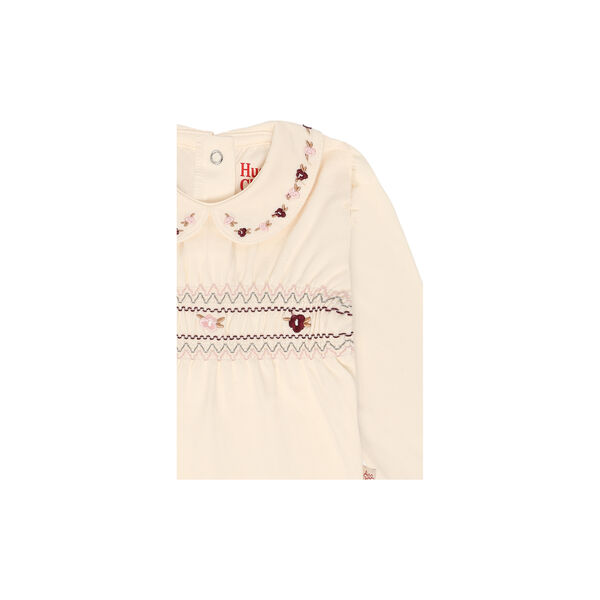 HCBritt Smock, off white, Hust & Claire