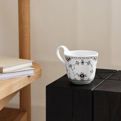 Sort Musselmalet Halvblonde højhankskop 33 cl, Royal Copenhagen