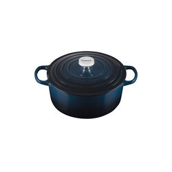 Signature rund gryde Ø 26 cm, nuit, Le Creuset