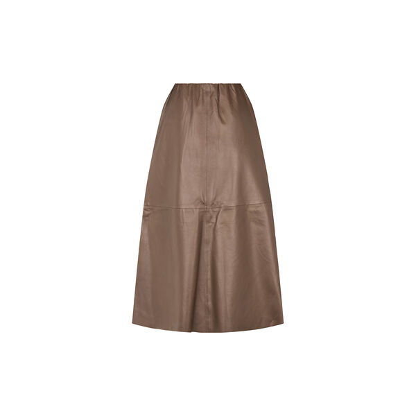 Lapa leather skirt, elm, PBO
