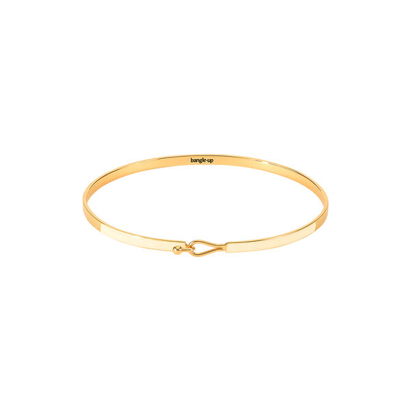 LILY Bracelet, white sand, bangle up