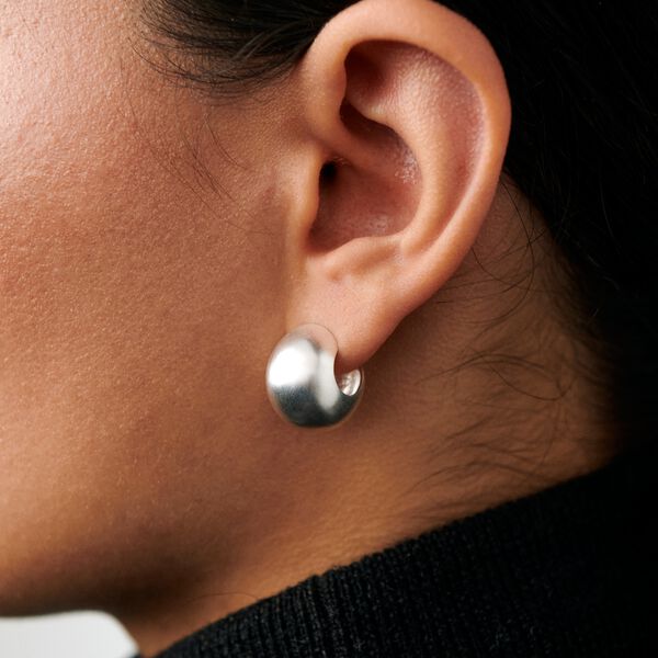 Echo Hoops Medium, fors&oslash;lvet, Pernille Corydon Jewellery