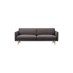 5652 Calmo 2-seater Sofa, Ecriture 0380/lacquered oak, Fredericia Furniture