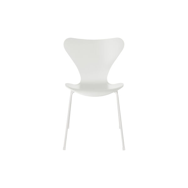 Serie 7™ 3107 monochrome stol, lak, hvid, Fritz Hansen