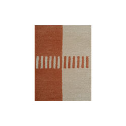 Kimex gulvt&aelig;ppe,  orange, Linie Design