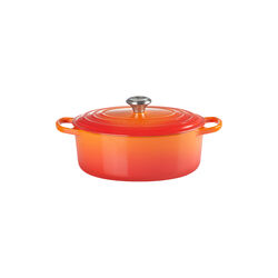 Signature oval gryde 6,3 L, volcanic, Le Creuset