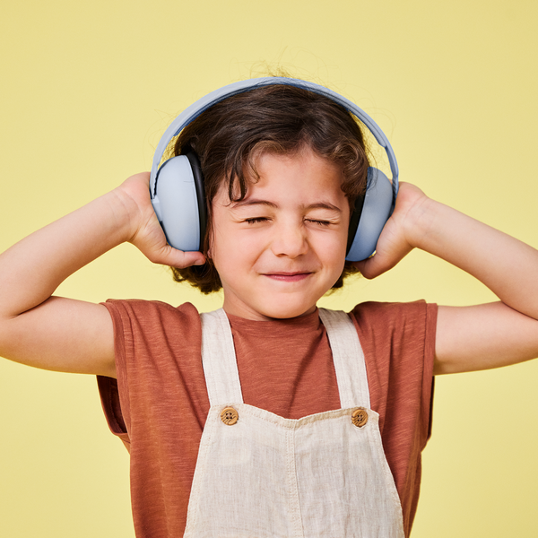 Hush beskyttende h&oslash;rev&aelig;rn, cloudy blue, Kreafunk