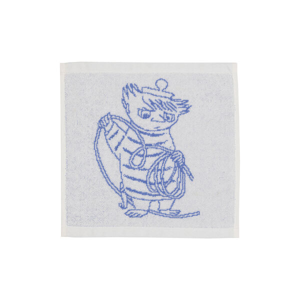 Mumi h&aring;ndkl&aelig;de Too-tikki 25x25 cm, hvid, Moomin Arabia