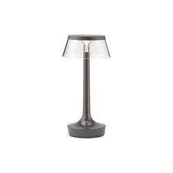 Bon Jour Unplugged Table Lamp, stormy grey, Flos