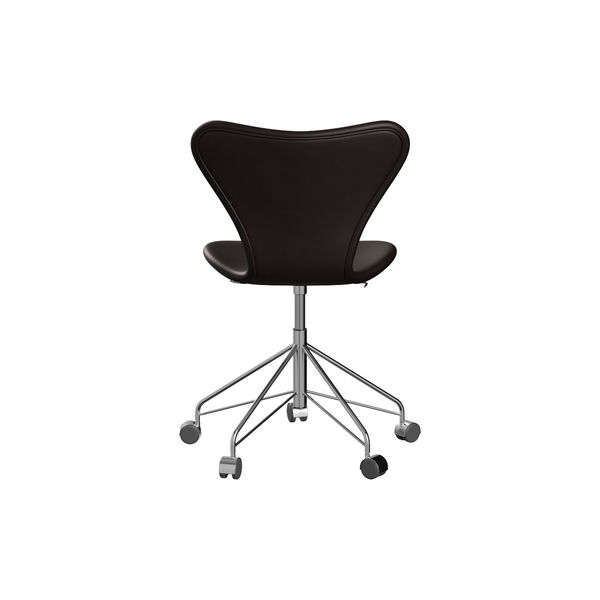 Serie 7&trade; 3117 fuldpolstret kontorstol, Grace Black, Fritz Hansen
