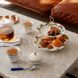 Stjerne Riflet Jul étagère, Royal Copenhagen