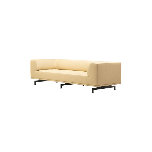 4511 Delphi 3 pers. sofa, keiga 422/sort, Fredericia Furniture