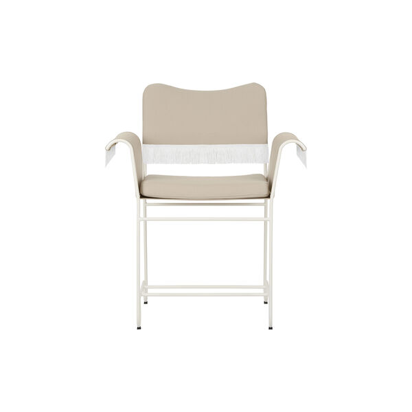 Tropique Dining Chair with Fringes, Udine Limonta 12/classic white, GUBI