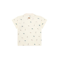 HCAdrian Animal T-shirt, snow white, Hust & Claire